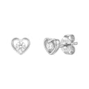 AMOR Ohrring (Ohrstecker) Women, 925 Silber rhodiniert, Hauptbild
