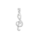 AMOR Anhänger (Halskette) Women, 925 Silber rhodiniert, Rückseite