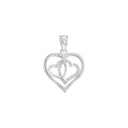 AMOR Anhänger (Halskette) Women, 925 Silber rhodiniert, Rückseite