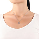 AMOR Anhänger (Halskette) Damen, 925 Silber rhodiniert, Motiv Lebensbaum, Ansicht 2
