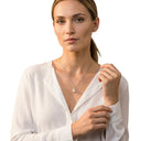 AMOR Anhänger (Halskette) Women, 925 Silber rhodiniert, am Model
