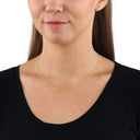 AMOR Halskette Unisex, 375 Gold, Ansicht 2