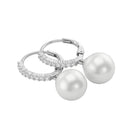 AMOR Ohrring (Creolen) Women, 925 Silber rhodiniert, Ansicht 3
