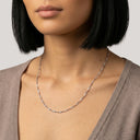 AMOR Halskette Unisex, 925 Silber rhodiniert, Ansicht 2