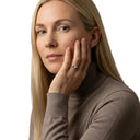 AMOR Ring Women, 925 Silber silber / rosévergoldet (bicolor), am Model