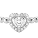 AMOR Ring Women, 925 Silber rhodiniert, Ansicht 5