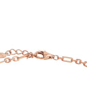 AMOR Armband Damen, 925 Silber rosé vergoldet, Motiv Infinity, Zirkonia weiß, Verschluss