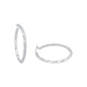 AMOR Ohrring (Creolen) Damen, 925 Silber rhodiniert, Hauptbild