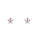 PRINZESSIN LILLIFEE girls' star stud earrings in 925 sterling silver
