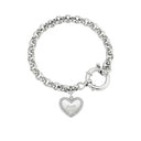 JOOP! women's heart bracelet in 925 sterling silver