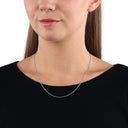 AMOR Halskette Unisex, 925 Silber rhodiniert, Ansicht 2