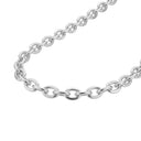 AMOR unisex necklace, rhodium-plated 925 sterling silver, view 6
