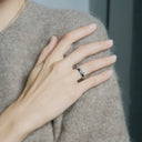 KILIAN KERNER unisex ring in stainless steel