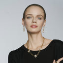 KILIAN KERNER unisex fancy chain necklace in stainless steel