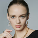 KILIAN KERNER unisex hoop earrings in stainless steel