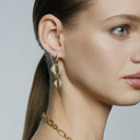 KILIAN KERNER unisex hoop earrings in stainless steel