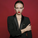 KILIAN KERNER unisex drop earrings in stainless steel