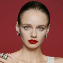 KILIAN KERNER unisex hoop earrings in stainless steel