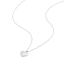 AMOR women's necklace, rhodium-plated 925 sterling silver, view 4
