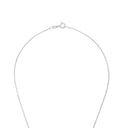 AMOR Halskette Damen, 925 Silber silber / rosévergoldet (bicolor), Motiv Stern, Zirkonia weiß, Verschluss