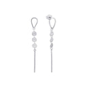 AMOR Ohrring (Ohrhänger) Damen, 925 Silber rhodiniert, Hauptbild