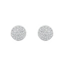 AMOR Ohrring (Ohrstecker) Damen, 925 Silber rhodiniert, Zirkonia weiß, Ansicht 3
