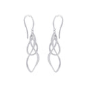 AMOR Ohrring (Ohrhänger) Damen, 925 Silber rhodiniert, Zirkonia weiß, Ansicht 4