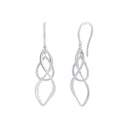 AMOR Ohrring (Ohrhänger) Damen, 925 Silber rhodiniert, Zirkonia weiß, Hauptbild