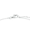 AMOR Armband Damen, 925 Silber rhodiniert, Zirkonia weiß, Verschluss