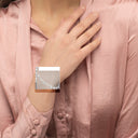 AMOR Armband Damen, 925 Silber rhodiniert, Motiv Infinity, Ansicht 2