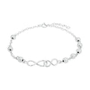 AMOR Armband Damen, 925 Silber rhodiniert, Motiv Infinity, Hauptbild