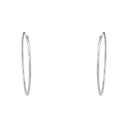 AMOR Ohrring (Creolen) Damen, 925 Silber rhodiniert, Ansicht 3