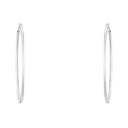 AMOR Ohrring (Creolen) Damen, 925 Silber rhodiniert, Ansicht 4