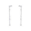 AMOR Ohrring (Ohrhänger) Damen, 925 Silber rhodiniert, Ansicht 4
