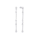 AMOR Ohrring (Ohrhänger) Damen, 925 Silber rhodiniert, Hauptbild