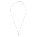 AMOR women's necklace, rhodium-plated 925 sterling silver, view 3
