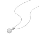 AMOR women's necklace, rhodium-plated 925 sterling silver, view 4
