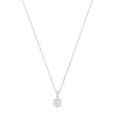 AMOR women's necklace, rhodium-plated 925 sterling silver, main image