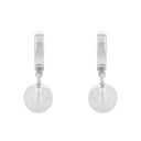 AMOR Ohrring (Creolen) Damen, 925 Silber rhodiniert, Ansicht 3