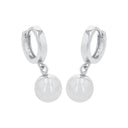 AMOR Ohrring (Creolen) Damen, 925 Silber rhodiniert, Ansicht 4