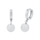 AMOR Ohrring (Creolen) Damen, 925 Silber rhodiniert, Hauptbild