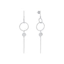 AMOR Ohrring (Ohrhänger) Damen, 925 Silber rhodiniert, Hauptbild