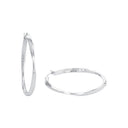 AMOR Ohrring (Creolen) Damen, 925 Silber rhodiniert, Hauptbild