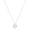 AMOR Collier Damen, 925 Silber rhodiniert, Hauptbild