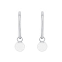 AMOR Ohrring (Creolen) Damen, 925 Silber rhodiniert, Ansicht 3