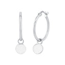 AMOR Ohrring (Creolen) Damen, 925 Silber rhodiniert, Hauptbild