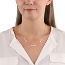 AMOR Halskette Damen, 925 Silber rhodiniert, Ansicht 2