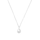 AMOR Halskette Damen, 925 Silber rhodiniert, Zirkonia weiß, Hauptbild