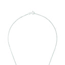 AMOR Halskette Damen, 925 Silber silber / rosévergoldet (bicolor), Zirkonia weiß, Verschluss