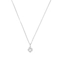AMOR Halskette Damen, 925 Silber rhodiniert, Zirkonia weiß, Hauptbild